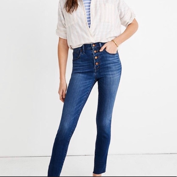 Madewell Denim - Madewell 10” High-Rise Skinny Jean Size 25